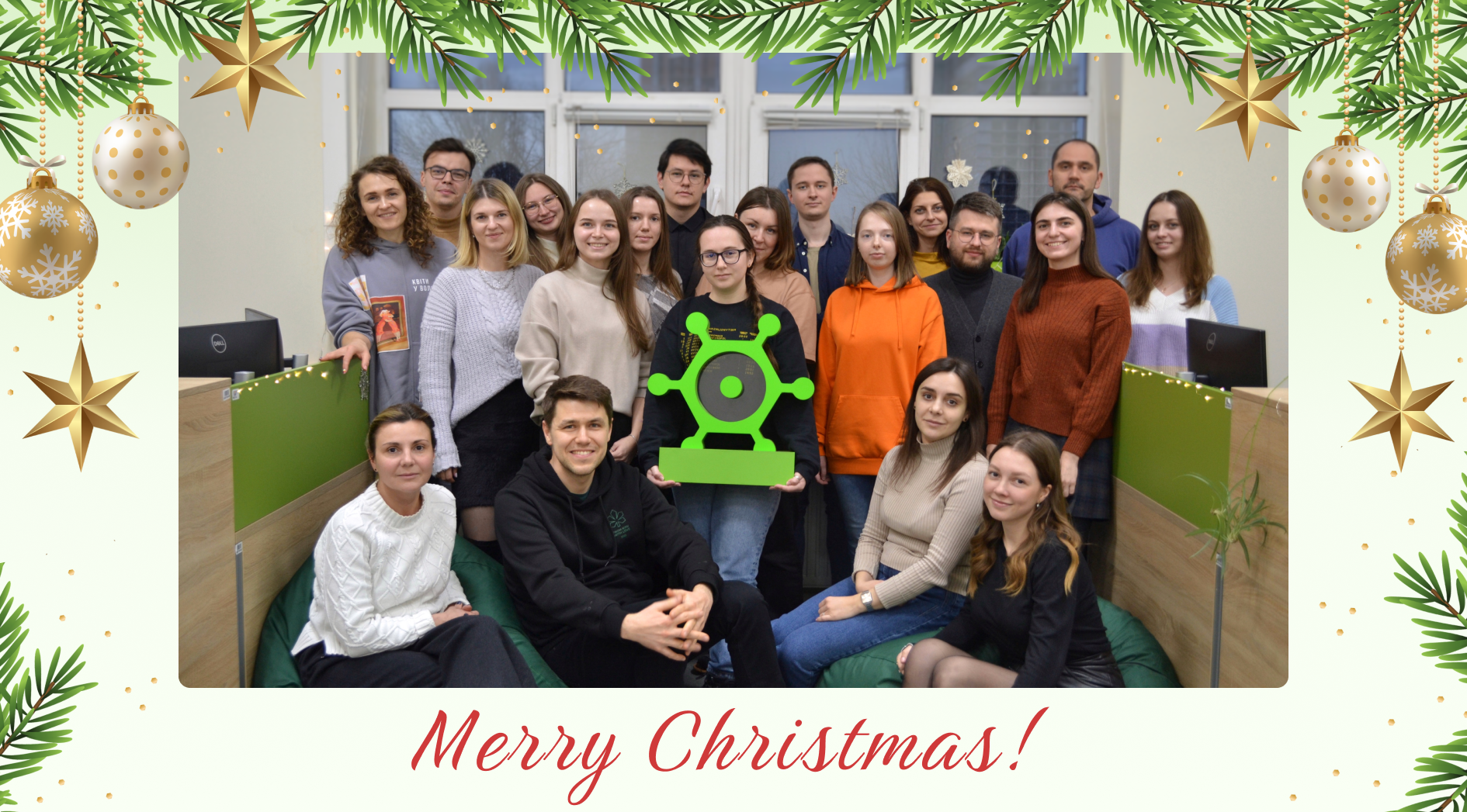 Merry Christmas and a Happy New Year from Chemspace Team!