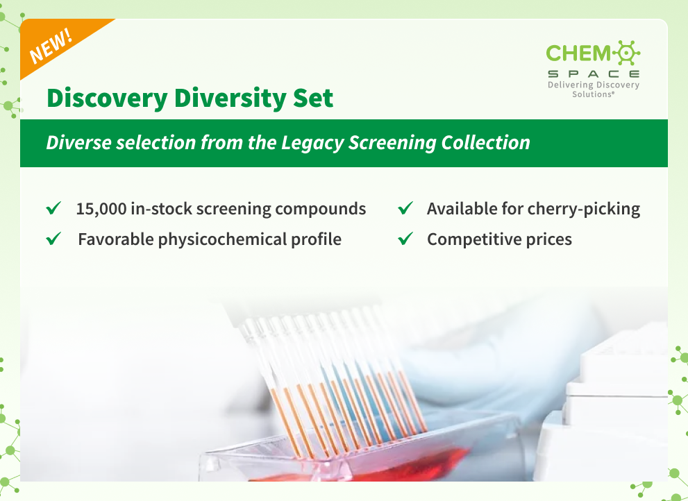 Chemspace | Explore our new Discovery Diversity Set Announcement