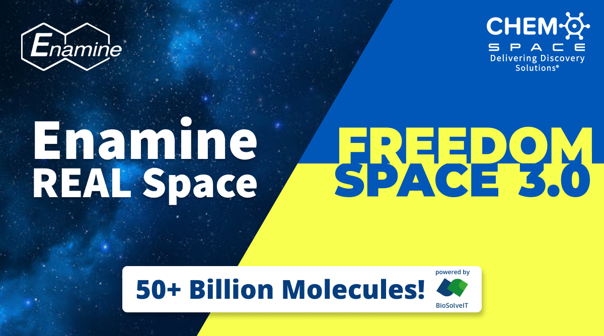 Great update! Explore Enamine REAL and Freedom Space 3.0 simultaneously!