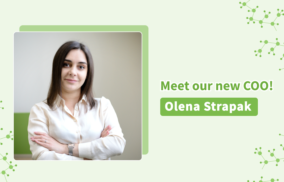 Chemspace announcements | Meet new COO – Olena Strapak!