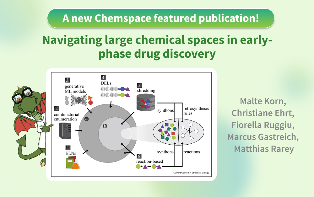 Freedom Space created by Chemspace was featured in a new publication!