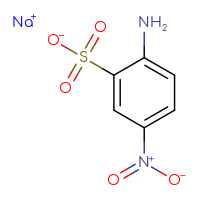 Chemical structure of sodium 2-amino-5-nitrobenzene-1-sulfonate - CSSB00016997334