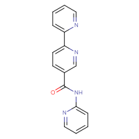 Chemical structure of N-(pyridin-2-yl)-[2,2'-bipyridine]-5-carboxamide - CSSB00104006958