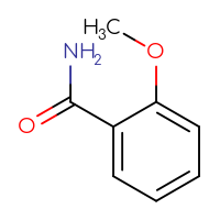 Chemical structure of 2-methoxybenzamide - CSSB00000162176