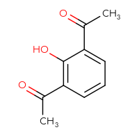 Chemical structure of 1-(3-acetyl-2-hydroxyphenyl)ethan-1-one - CSSB00010640924
