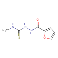 Chemical structure of N-[(methylcarbamothioyl)amino]furan-2-carboxamide - CSSB00000003033