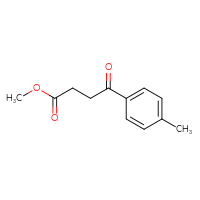 Chemical structure of methyl 4-(4-methylphenyl)-4-oxobutanoate - CSSB00000148050