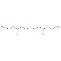 Chemical structure of ethyl 3-(3-ethoxy-3-oxopropoxy)propanoate - CSSB00025709853