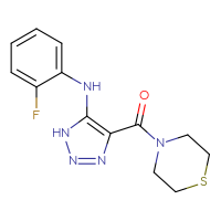 C13H14FN5OS