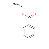 Chemical structure of ethyl 4-fluorobenzoate - CSSB00000169906