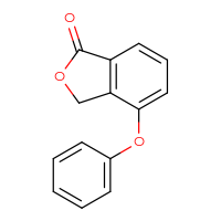 Chemical structure of 4-phenoxy-1,3-dihydro-2-benzofuran-1-one - CSSB00134613645