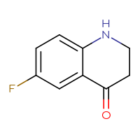 Chemical structure of 6-fluoro-1,2,3,4-tetrahydroquinolin-4-one - CSSB00000094279