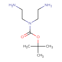 Chemical structure of tert-butyl N,N-bis(2-aminoethyl)carbamate - CSSB00010176029