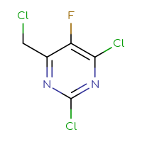 C5H2Cl3FN2