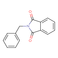 Chemical structure of 2-benzyl-2,3-dihydro-1H-isoindole-1,3-dione - CSSB00000000251
