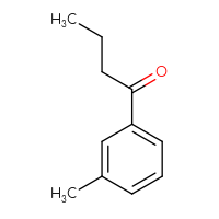 Chemical structure of 1-(3-methylphenyl)butan-1-one - CSSB00011350730