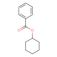 Chemical structure of cyclohexyl benzoate - CSSB00000019868