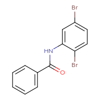 Chemical structure of N-(2,5-dibromophenyl)benzamide - CSSB00000532944