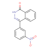 Chemical structure of 4-(3-nitrophenyl)-1,2-dihydrophthalazin-1-one - CSSB00033101688
