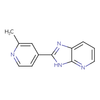 Chemical structure of 4-{3H-imidazo[4,5-b]pyridin-2-yl}-2-methylpyridine - CSSB00006433348