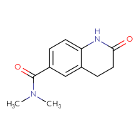 Chemical structure of N,N-dimethyl-2-oxo-1,2,3,4-tetrahydroquinoline-6-carboxamide - CSSB00000281232