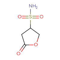 Chemical structure of 5-oxooxolane-3-sulfonamide - CSSB06258071699