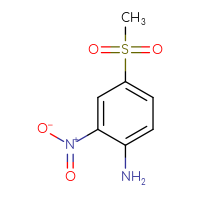 Chemical structure of 4-methanesulfonyl-2-nitroaniline - CSSB00011202238
