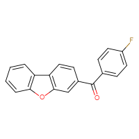 Chemical structure of 5-(4-fluorobenzoyl)-8-oxatricyclo[7.4.0.0²,⁷]trideca-1(9),2(7),3,5,10,12-hexaene - CSSB03437817532