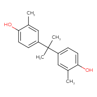 Chemical structure of 4-[2-(4-hydroxy-3-methylphenyl)propan-2-yl]-2-methylphenol - CSSB00000717179