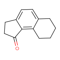 Chemical structure of 1H,2H,3H,6H,7H,8H,9H-cyclopenta[a]naphthalen-1-one - CSSB00010265111