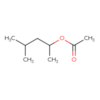Chemical structure of 4-methylpentan-2-yl acetate - CSSB00000034898