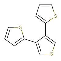 Chemical structure of 4'-(thiophen-2-yl)-2,3'-bithiophene - CSSB00011153827