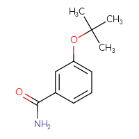 Chemical structure of 3-(tert-butoxy)benzamide - CSSB00053122935
