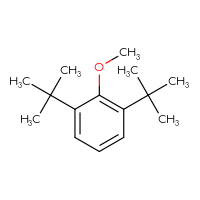 Chemical structure of 1,3-di-tert-butyl-2-methoxybenzene - CSSB00010269332