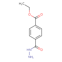 Chemical structure of ethyl 4-(hydrazinecarbonyl)benzoate - CSSB00010876696