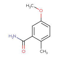 Chemical structure of 5-methoxy-2-methylbenzamide - CSSB00009888372