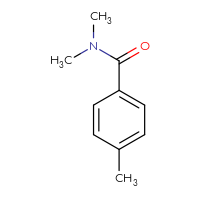 Chemical structure of N,N,4-trimethylbenzamide - CSSB00000159581