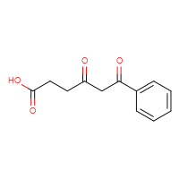 Chemical structure of 4,6-dioxo-6-phenylhexanoic acid - CSSB00000070263