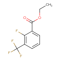 Chemical structure of ethyl 2-fluoro-3-(trifluoromethyl)benzoate - CSSB00012350787