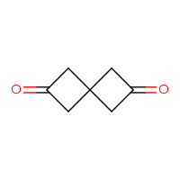 Chemical structure of spiro[3.3]heptane-2,6-dione - CSSB00010634168