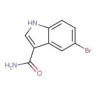 Chemical structure of 5-bromo-1H-indole-3-carboxamide - CSSB00015943237