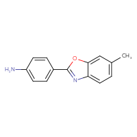 Chemical structure of 4-(6-methyl-1,3-benzoxazol-2-yl)aniline - CSSB00000390149