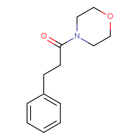 Chemical structure of 1-(morpholin-4-yl)-3-phenylpropan-1-one - CSSB00000252200