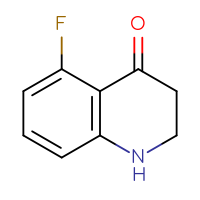 Chemical structure of 5-fluoro-1,2,3,4-tetrahydroquinolin-4-one - CSSB00000112960