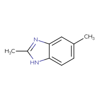 Chemical structure of 2,5-dimethyl-1H-1,3-benzodiazole - CSSB00000187183