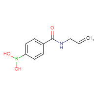 Chemical structure of {4-[(prop-2-en-1-yl)carbamoyl]phenyl}boronic acid - CSSB00000049219