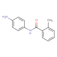 Chemical structure of N-(4-aminophenyl)-2-methylbenzamide - CSSB00000630994