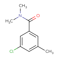 Chemical structure of 3-chloro-N,N,5-trimethylbenzamide - CSSB00012841317