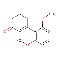 Chemical structure of 3-(2,6-dimethoxyphenyl)cyclohex-2-en-1-one - CSSB00006791617