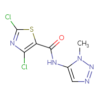 C7H5Cl2N5OS